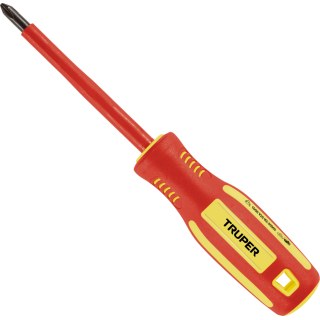 Destornillador Phillips Ph2 Aislado 1000V Truper DP-1/4X4D