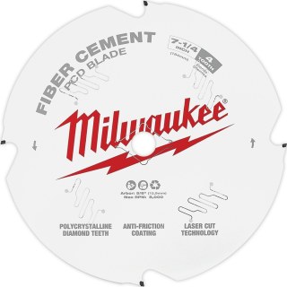 Disco Sierra Circular 7 1/4'' Fibrocemento Milwaukee 48-40-7000