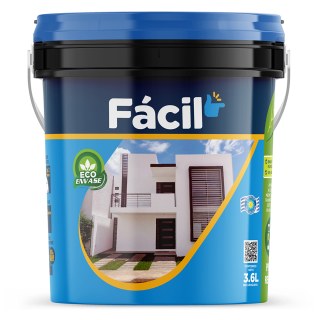 Pintura Acrílica Celeste FÁCILPLAST Belco Fácil 3,6lt