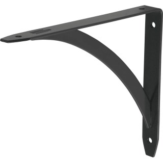 Escuadra Para Estante 8'' x 10'' Negro ''Barra'' FIERO MED-10NB