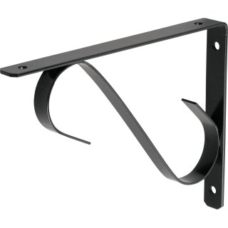 Escuadra Para Estante 6'' x 8'' Negro ''S'' FIERO MED-8NS