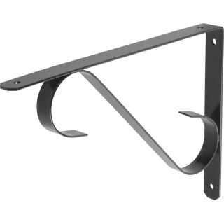 Escuadra Para Estante 8'' x 11'' Negro ''S'' FIERO MED-11NS