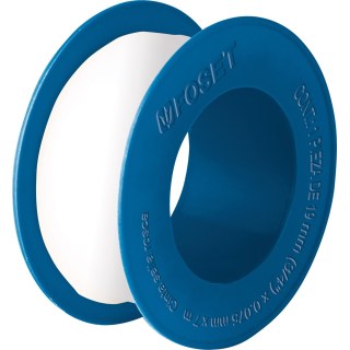 Cinta Teflón 1/2'' x 7mt Foset CTF-1/2F Pack x 10