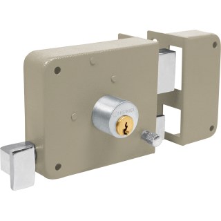 Cerradura Sobreponer Hasta 38mm Llave Tradicional Hermex