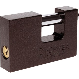 Candado Antipalanca Hierro 80mm Hermex COR-80HP