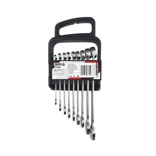 Juego 9 Llaves Combinadas en Pulgadas 1/4" a 3/4" Yato YT-48861