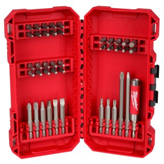 Juego de Puntas para Atornillar 42 Piezas con Estuche PACKOUT Milwaukee 48-32-1554