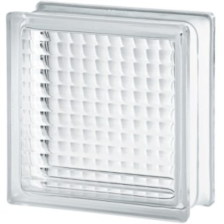 Ladrillo de Vidrio 19 x 19cm Ranurado - Clear Cross Small