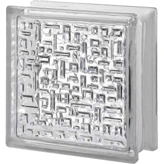 Ladrillo de Vidrio 19 x 19cm Maya - Clear Maya