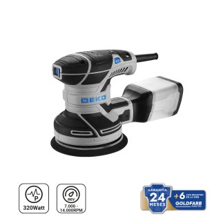 Lijadora Roto Orbital 5" 320 W Deko DKOS35XP125-DKOS32XL125-DKOS32G125