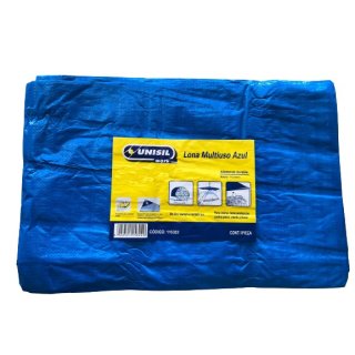 Lona Multiuso de Polyet. Azul 5 x 3 m