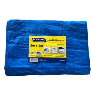 Lona Multiuso de Polyet. Azul 7 x 10 m