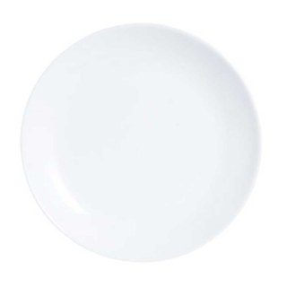 Plato Llano 25cm Blanco Diwali D6905 Luminarc 