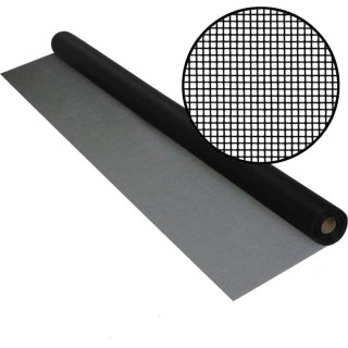 Tejido Mosquitero Fibra De Vidrio Negro 1.00mt x 30mt