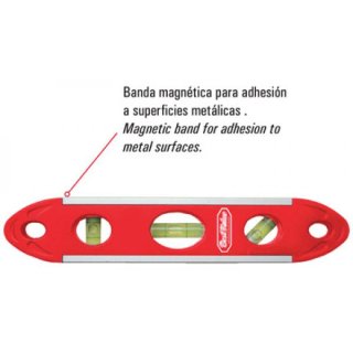 Nivel Torpedo de 9" Alto Impacto con Iman