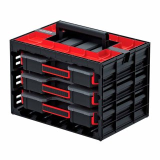 Organizador Tager Case 3 Cajas 41,5 x 29 x 29,5 cm Kistenberg KTC40306B