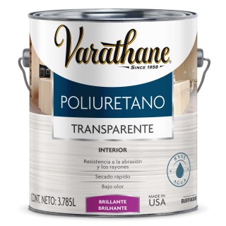Barniz Poliuretano Madera Interior Brillante 3,785lt Varathane