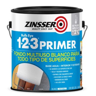Imprimante Sellador Blanco Primer 1-2-3 Zinsser 3,785lt 