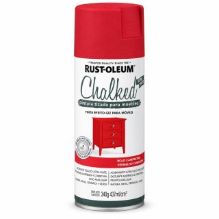 Pintura Tizada Rojo Campestre Chalked Rust Oleum