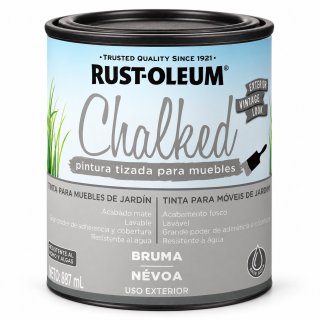 Pintura Tizada Bruma Chalked Exterior Rust Oleum 887ml