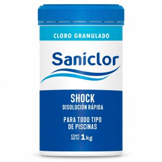 Cloro Granulado Shock Piscinas Saniclor 1kg