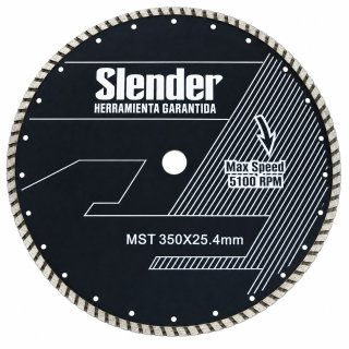 Disco Diamantado Turbo 12'' Corte Seco Slender
