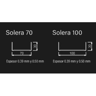Solera para Drywall Permet ARMCO