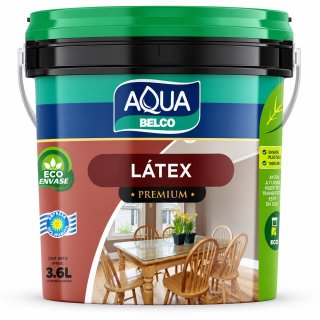 Pintura Superlavable Antibacterial Mate Aqua Belco 18lt