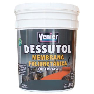 Membrana Poliuretánica Supercapa Dessutol Venier Blanco 5kg