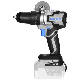 Taladro Percutor Alto Torque 1/2" 20V Brushless sin Batería ni Cargador Deko DKBL20XP01-S0
