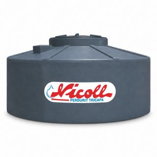 Tanque de Agua Nicoll Perdurit Bajo Tricapa 500 L