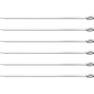 Juego 6 Pincho Brochette Asado Tramontina 26499/002