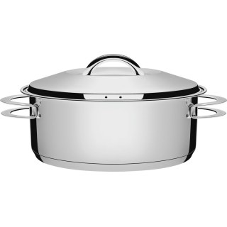 Olla Rasa Acero Inoxidable 24cm Tramontina Solar 62503/240
