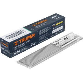Electrodos 2.4mm E6011 Potasio Celulosa Truper 1kg