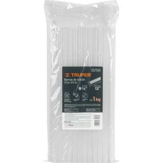 Barras De Silicona 1/2'' 13mm Largo 30cm Truper