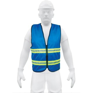 Chaleco de Seguridad Azul Reflectivo Truper CHS-600A