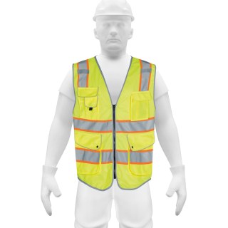 Chaleco de Seguridad Amarillo Talle XL Truper Expert CHS-900V-XL