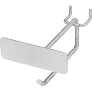 Gancho Exhibidor Con Portaetiquetas 10cm Truper