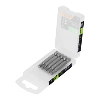 Puntas Atornillador Torx T30 x 2'' Truper PUDE-5230 Estuche x 5 