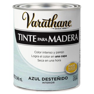 Tinte Para Madera Azul Desteñido Varathane 946ml