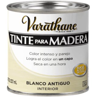 Tinte Para Madera Blanco Antiguo Varathane 237ml