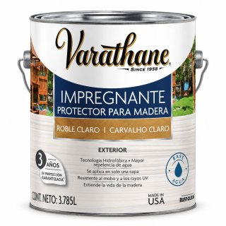 Protector De Madera Roble Claro 3,785lt Varathane Raincoat 