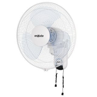 Ventilador de Pared 40 cm de Diámetro Blanco Enxuta VWENX916W