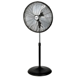 Ventilador de Pie Metálico tipo Industrial Negro 50 cm de Diámetro 120 W Enxuta VIPENX3020