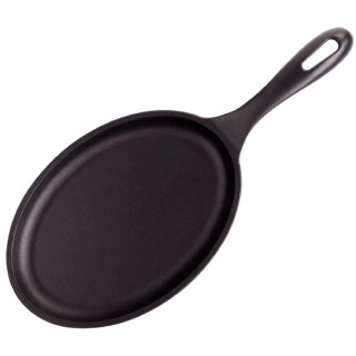 Sartén Fajita Hierro Fundido Curado 25cm Victoria 32357