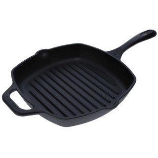 Plancha Hierro Curado Cuadrado Con Mango Victoria 34436