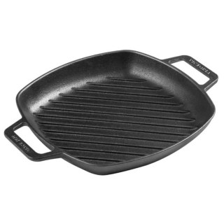 Plancha Hierro Curado Cuadrado Con Asas Victoria 33699