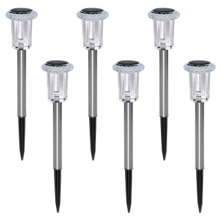 Farol Estaca Pincho Solar De Jardín Luz Cálida Volta