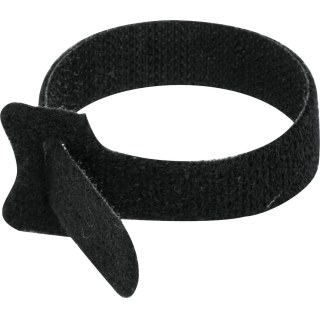 Precinto Collarín Con Velcro 15cm x 12mm Negro Volteck CINVE-15N