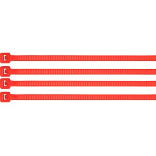 Precinto Collarín Plástico 30cm x 4.5mm Azul Volteck CIN-5030R